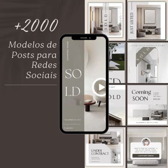 Modelos de Posts para Redes Sociais
